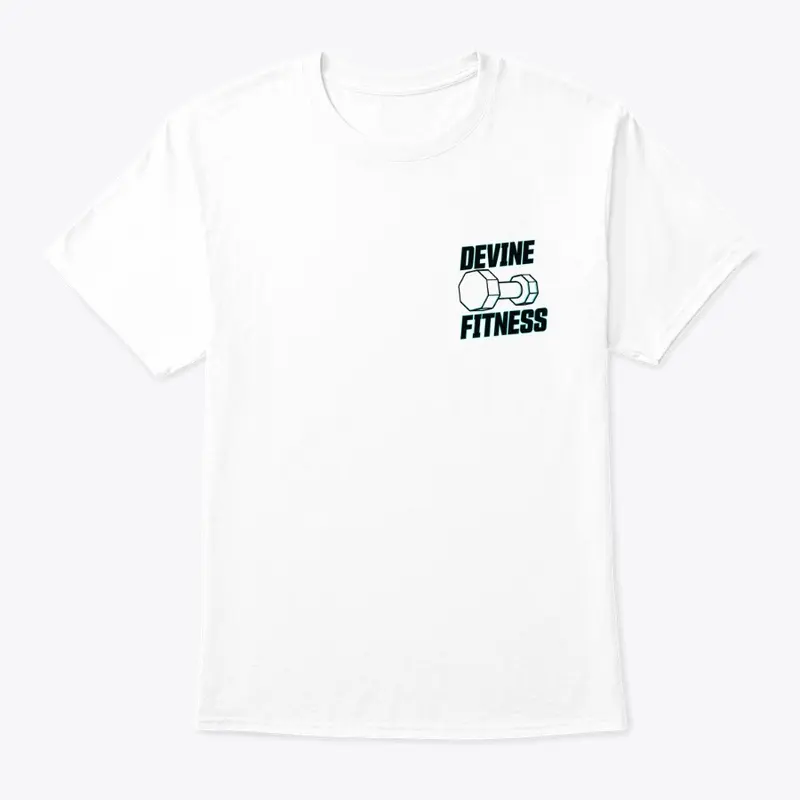 Devine Fitness White Tee