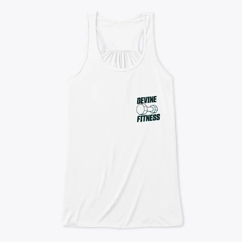 Devine Fitness White Tee